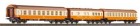 01488 Tillig Set of 3 Passenger cars "Intercity Express"